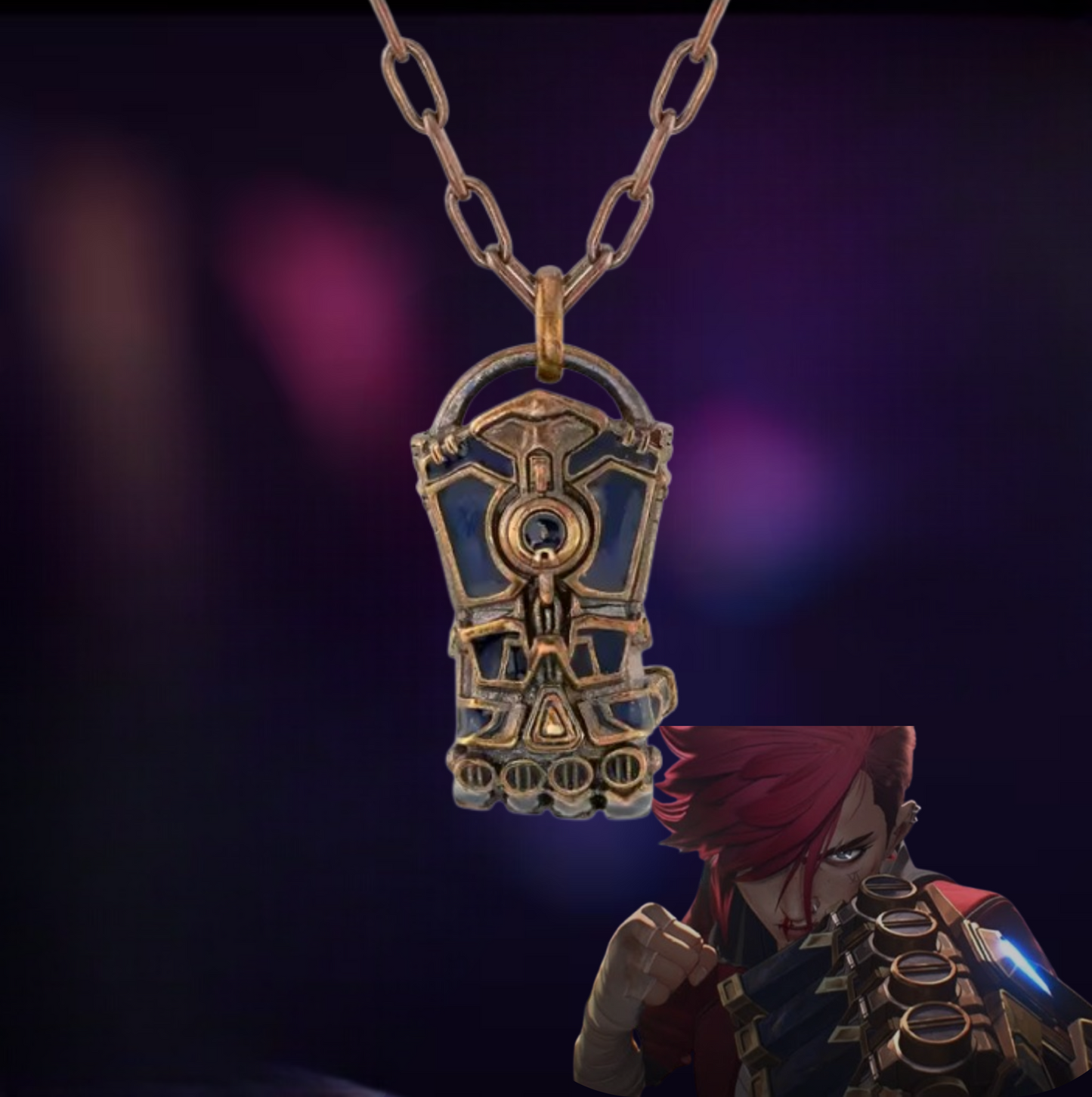 Arcane Vi Gauntlet Necklace | Vi's Necklace